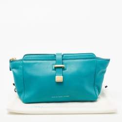 Marc By Marc Jacobs Blue Leather Clutch