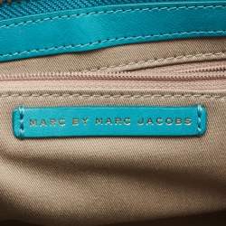 Marc By Marc Jacobs Blue Leather Clutch