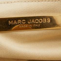 Pre Owned Marc Jacobs Black Quilted Leather Stam Satchel