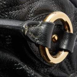 Pre Owned Marc Jacobs Black Quilted Leather Stam Satchel