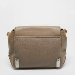Marc by Marc Jacobs Grey Leather Sheltered Island Shoulder Bag
