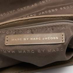 Marc by Marc Jacobs Grey Leather Sheltered Island Shoulder Bag