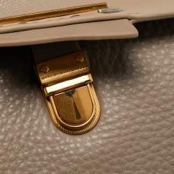 Marc by Marc Jacobs Grey Leather Sheltered Island Shoulder Bag