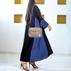 Marc by Marc Jacobs Grey Leather Sheltered Island Shoulder Bag