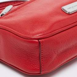 Pre Owned حقيبة كروس مارك باي مارك جاكوبس سالي جلد فضي