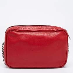 Pre Owned حقيبة كروس مارك باي مارك جاكوبس سالي جلد فضي