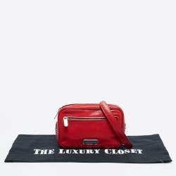 Pre Owned حقيبة كروس مارك باي مارك جاكوبس سالي جلد فضي