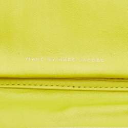 Marc by Marc Jacobs Yellow Quilted Leather Zip Around Wallet