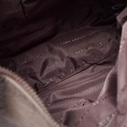 Pre Owned Marc by Marc Jacobs Beige Textured Leather Classic Q Hillier Hobo