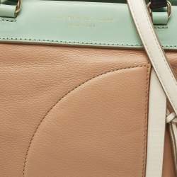 Pre Owned Marc by Marc Jacobs Multicolor Leather Front Zip Tote