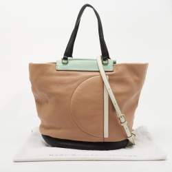 Pre Owned Marc by Marc Jacobs Multicolor Leather Front Zip Tote