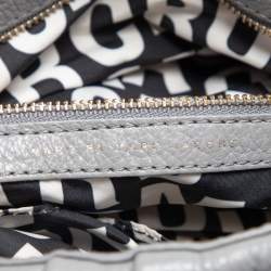 Marc by Marc Jacobs Grey Leather Classic Q Lil Ukita Top Handle Bag