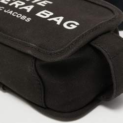 Pre Owned Marc by Marc Jacobs Black Canvas The Camera Bag Crossbody Bag