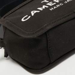 Pre Owned Marc by Marc Jacobs Black Canvas The Camera Bag Crossbody Bag