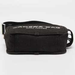 Pre Owned Marc by Marc Jacobs Black Canvas The Camera Bag Crossbody Bag