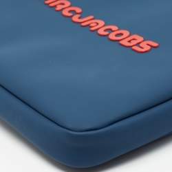 Pre Owned Marc by Marc Jacobs Blue PVC Laptop Bag