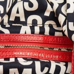 مملوكة مسبقًا Marc by Marc Jacobs Orange Leather Classic Q Natasha Crossbody Bag