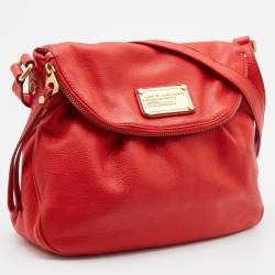 مملوكة مسبقًا Marc by Marc Jacobs Orange Leather Classic Q Natasha Crossbody Bag