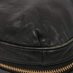 Marc by Marc Jacobs Black Leather Flap Shoulder Bag