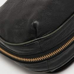 Marc by Marc Jacobs Black Leather Flap Shoulder Bag