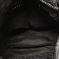 Marc by Marc Jacobs Black Leather Flap Shoulder Bag