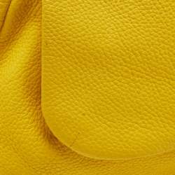 Pre Owned Marc by Marc Jacobs Yellow Leather Classic Q Lil Ukita Shoulder Bag