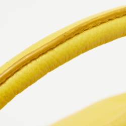 Pre Owned Marc by Marc Jacobs Yellow Leather Classic Q Lil Ukita Shoulder Bag