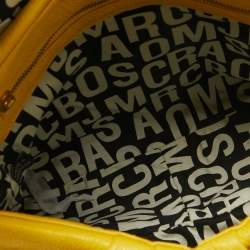 Pre Owned Marc by Marc Jacobs Yellow Leather Classic Q Lil Ukita Shoulder Bag