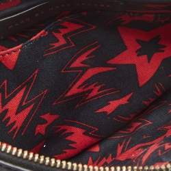 مملوكة مسبقًا Marc by Marc Jacobs Black Coated Fabric Totally Turnlock Percy Crossbody Bag