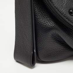 Marc by Marc Jacobs Black Leather Studded Fold Over Clutch