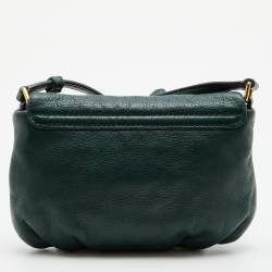 مملوكة مسبقًا Marc By Marc Jacobs Green Leather Classic Q Natasha Crossbody Bag
