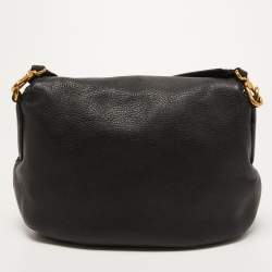 مملوكة مسبقًا Marc by Marc Jacobs Black Leather Classic Q Natasha Crossbody Bag