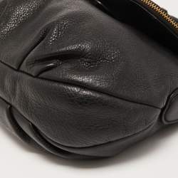 مملوكة مسبقًا Marc by Marc Jacobs Black Leather Classic Q Natasha Crossbody Bag