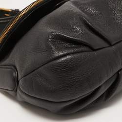 مملوكة مسبقًا Marc by Marc Jacobs Black Leather Classic Q Natasha Crossbody Bag