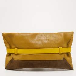 Marc by Marc Jacobs Tri Color Leather and Suede Belt Clutch
