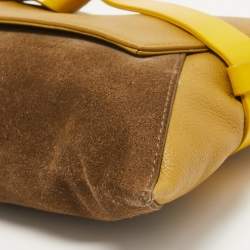 Marc by Marc Jacobs Tri Color Leather and Suede Belt Clutch