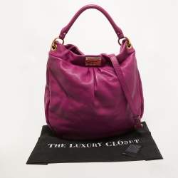 Marc by Marc Jacobs Pink Leather Hobo