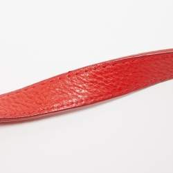 Pre Owned Marc by Marc Jacobs Red Leather Classic Q Natasha Crossbody Bag