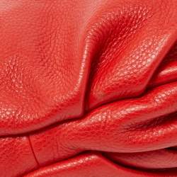 Pre Owned Marc by Marc Jacobs Red Leather Classic Q Natasha Crossbody Bag