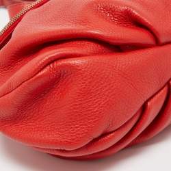 Pre Owned Marc by Marc Jacobs Red Leather Classic Q Natasha Crossbody Bag