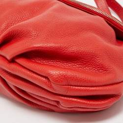 Pre Owned Marc by Marc Jacobs Red Leather Classic Q Natasha Crossbody Bag