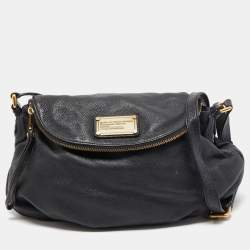 Pre Owned حقيبة كروس مارك باي مارك جاكوبس "كلاسيك كيو ناتاشا" جلد بني فاتح