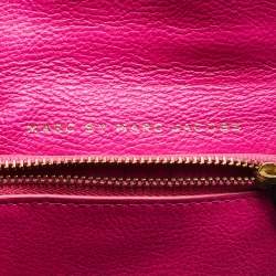 Marc by Marc Jacobs Fuchsia Leather Trifold Wallet