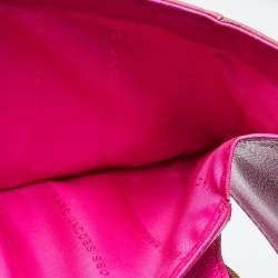 Marc by Marc Jacobs Fuchsia Leather Trifold Wallet