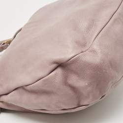 Pre Owned Marc by Marc Jacobs Lilac Leather Classic Q Hillier Hobo