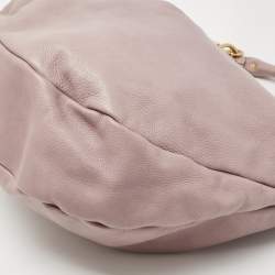 Pre Owned Marc by Marc Jacobs Lilac Leather Classic Q Hillier Hobo