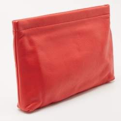 Marc by Marc Jacobs Red Leather Can't Clutch