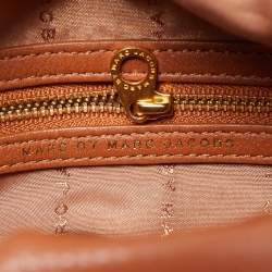 Marc By Marc Jacobs Brown Leather Classic Q Natasha Crossbody Bag