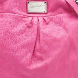 Marc by Marc Jacobs Pink Leather Classic Q Hillier Hobo