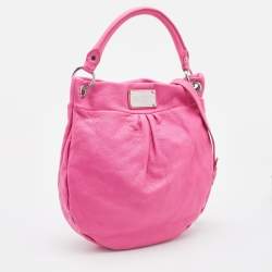 Marc by Marc Jacobs Pink Leather Classic Q Hillier Hobo